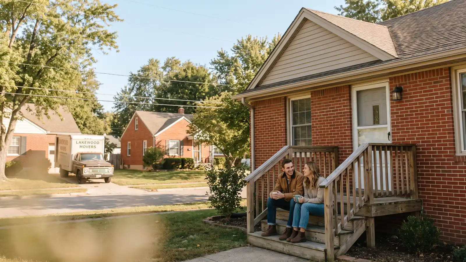 Michigan suburban street of brick homes representing the stable mortgage funding Fannie Mae and Freddie Mac provide
